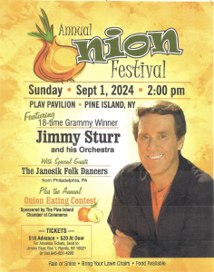 Onion Festival @ PLAV Pavilion | Pine Island | New York | United States